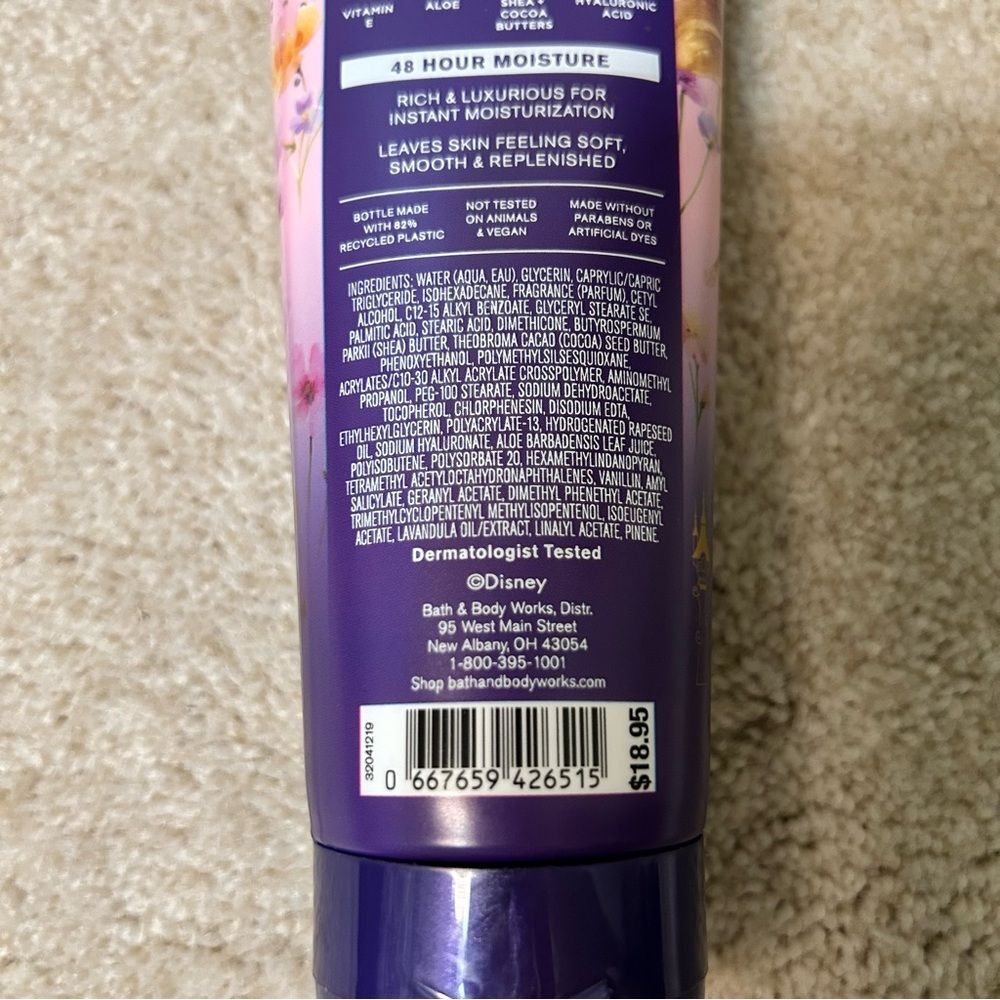 Bath & Body Works Rapunzel Ultimate Hydration Body Cream 8 Ounces - Picture 6 of 11